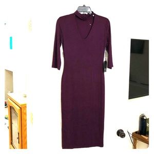 Popular basics purple dress size medium